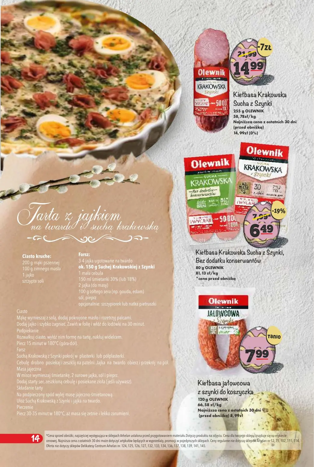 gazetka promocyjna arhelan Smaki Wielkanocy - Strona 14