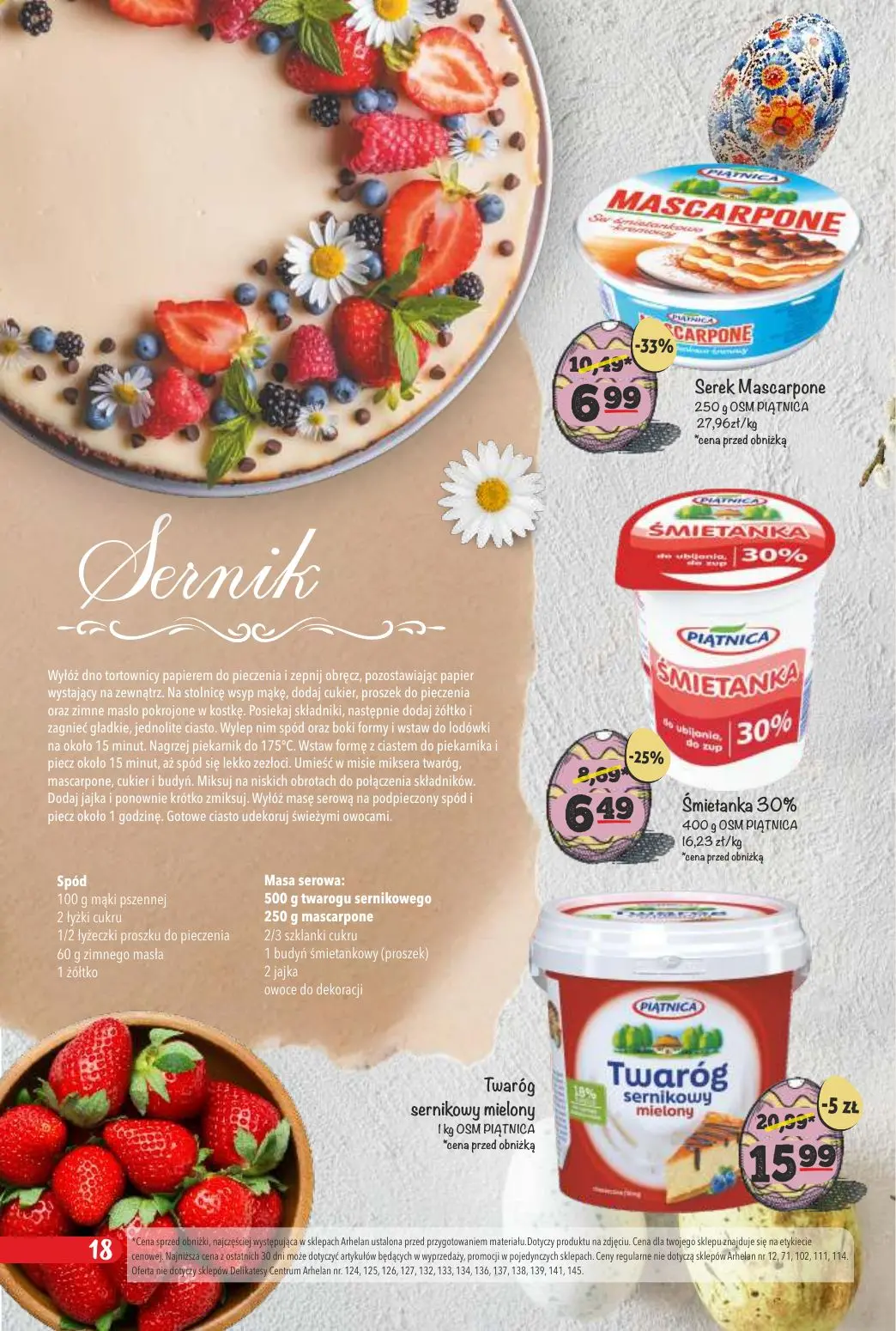 gazetka promocyjna arhelan Smaki Wielkanocy - Strona 18