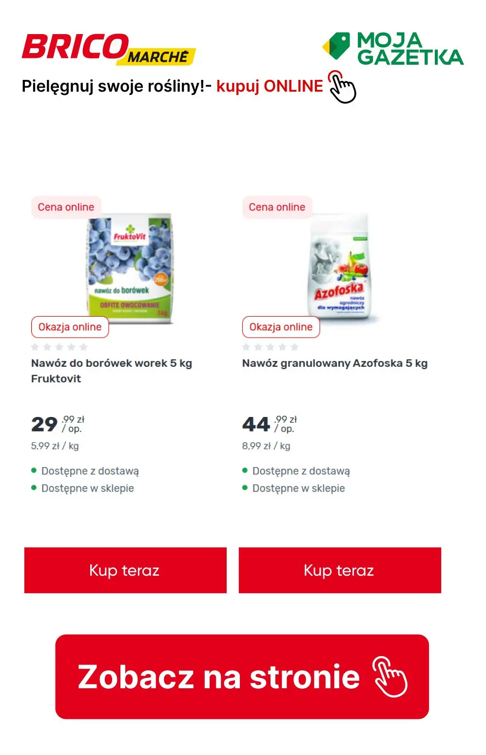 gazetka promocyjna BRICOMARCHE Pielęgnuj swoje rośliny! Kupuj online! - Strona 7
