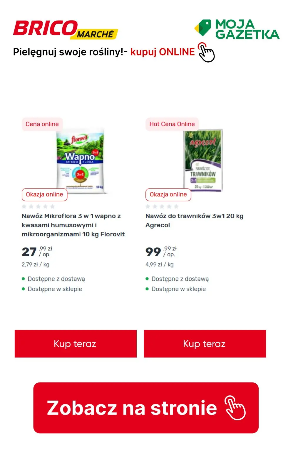 gazetka promocyjna BRICOMARCHE Pielęgnuj swoje rośliny! Kupuj online! - Strona 8