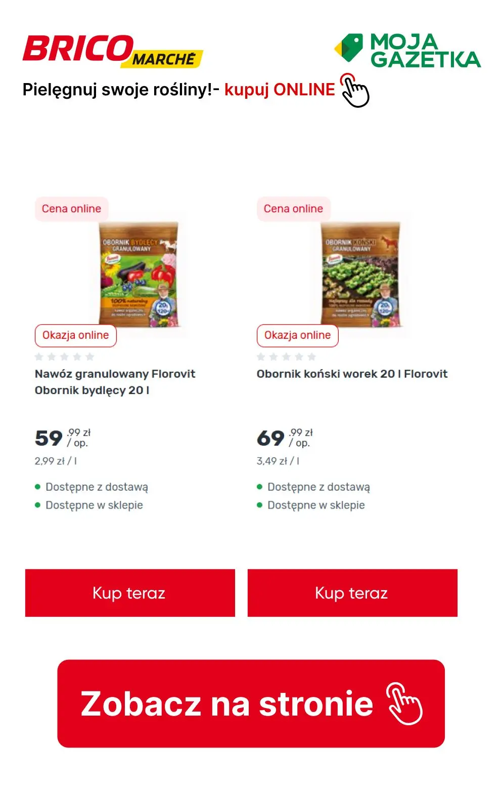gazetka promocyjna BRICOMARCHE Pielęgnuj swoje rośliny! Kupuj online! - Strona 10