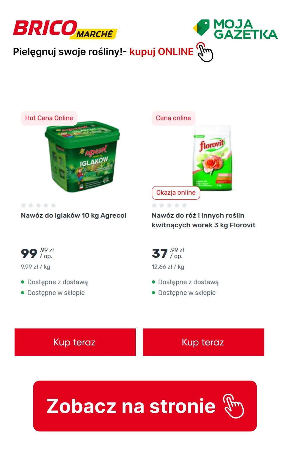 gazetka promocyjna BRICOMARCHE Pielęgnuj swoje rośliny! Kupuj online! - Strona 12