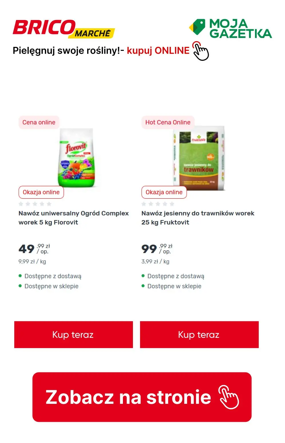 gazetka promocyjna BRICOMARCHE Pielęgnuj swoje rośliny! Kupuj online! - Strona 13