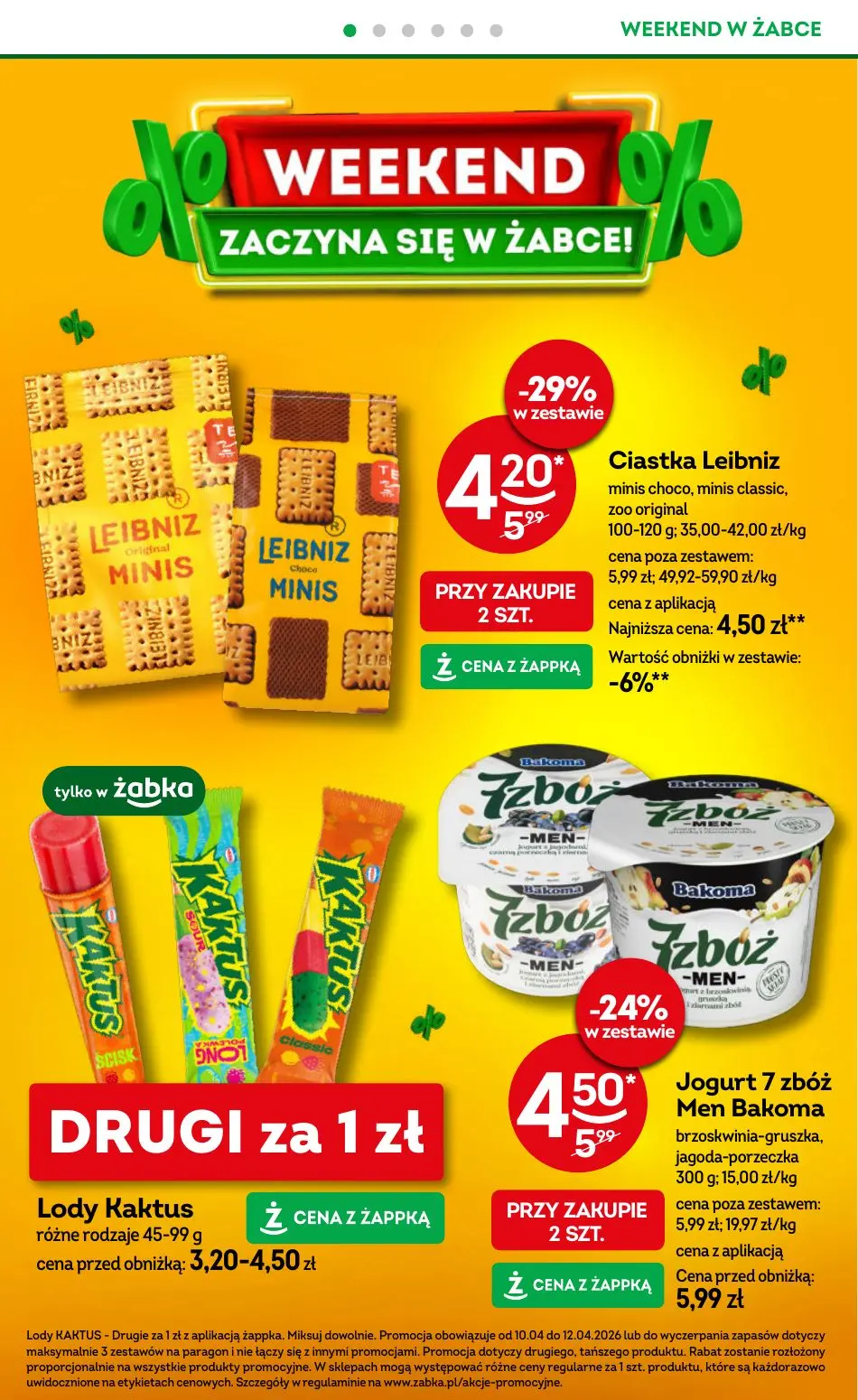 gazetka promocyjna Żabka Weekend zaczyna się w żabce - Strona 2