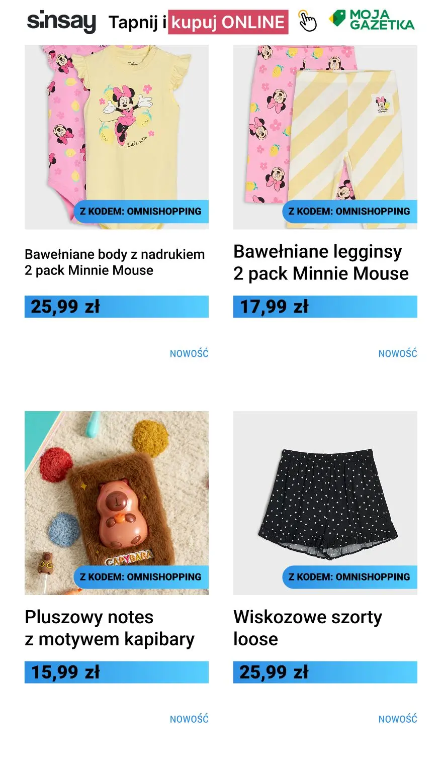 gazetka promocyjna Sinsay ☀️ -25 PLN przy zakupach za min. 150 PLN - Strona 3