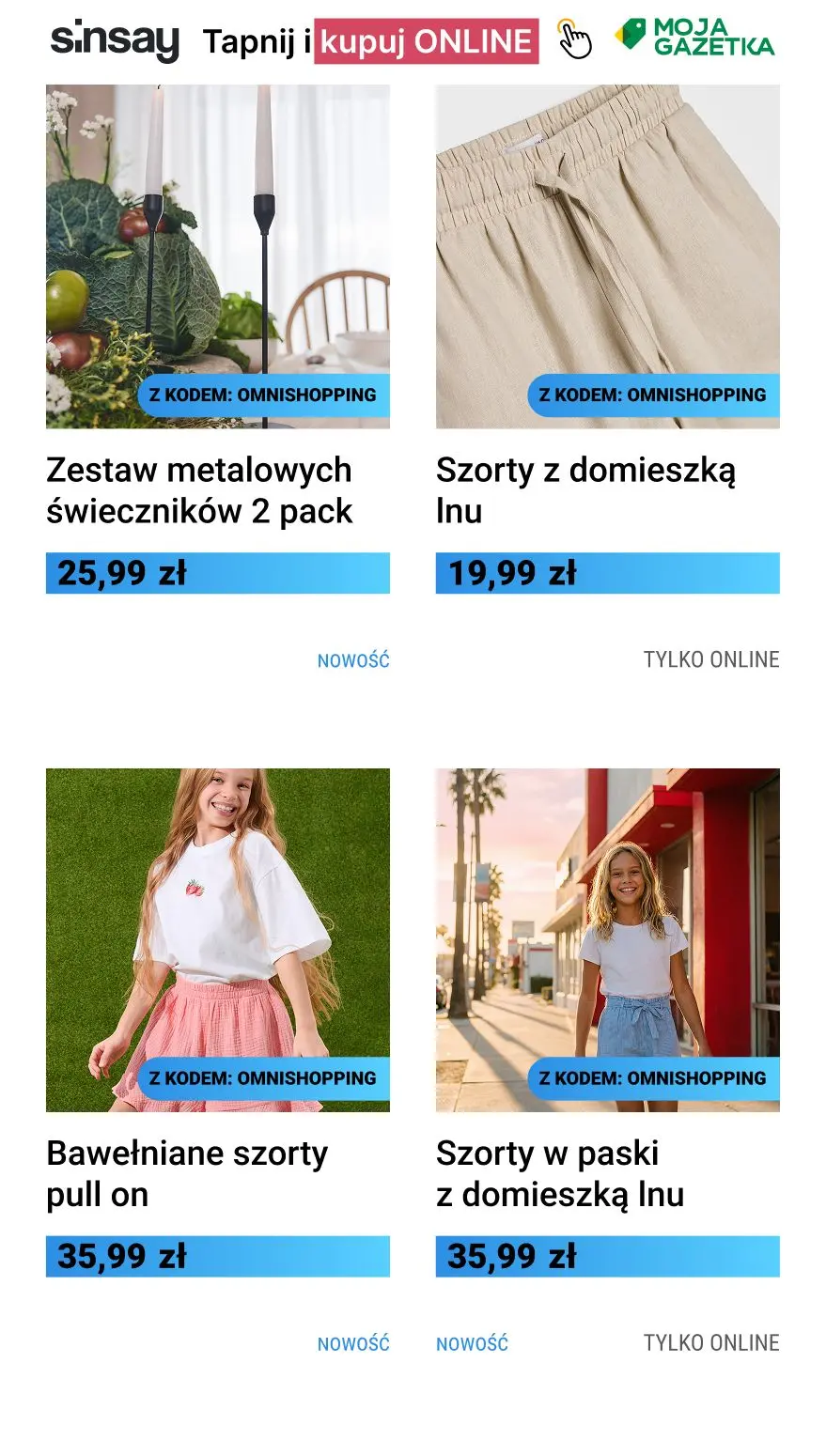 gazetka promocyjna Sinsay ☀️ -25 PLN przy zakupach za min. 150 PLN - Strona 6