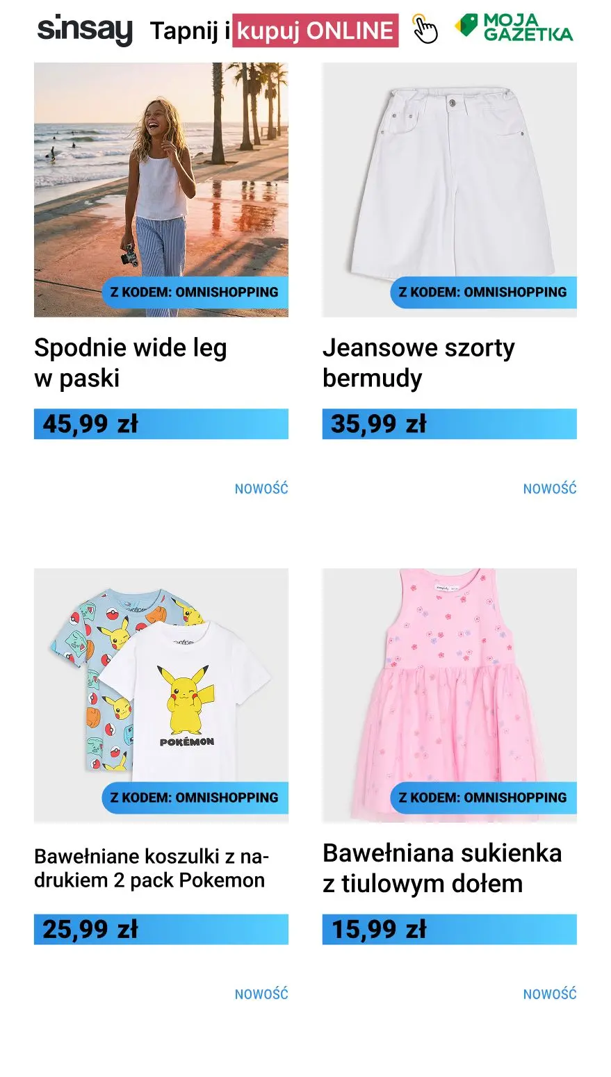 gazetka promocyjna Sinsay ☀️ -25 PLN przy zakupach za min. 150 PLN - Strona 7