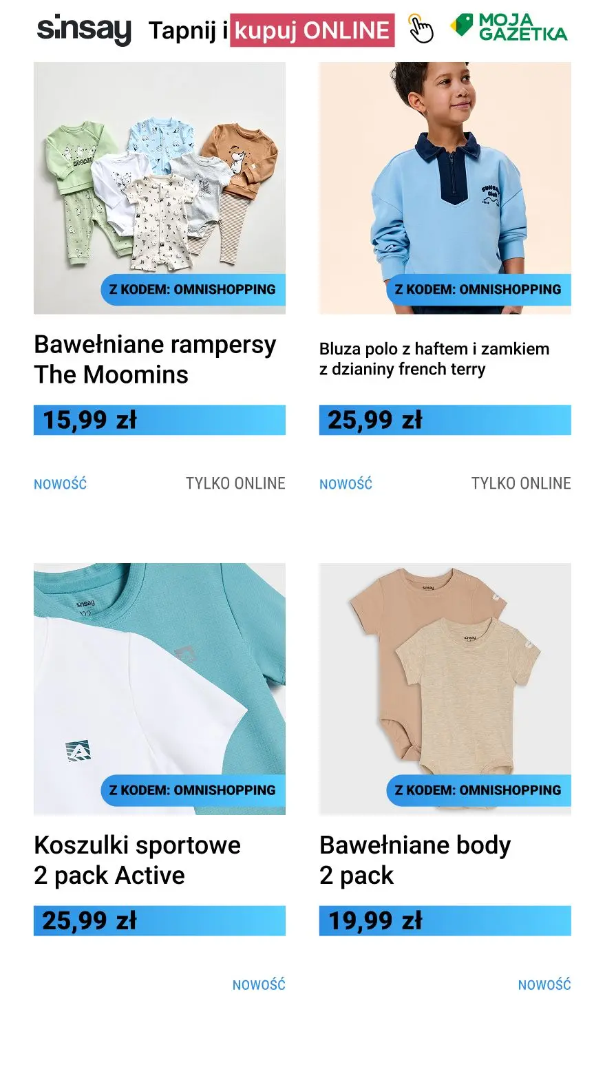 gazetka promocyjna Sinsay ☀️ -25 PLN przy zakupach za min. 150 PLN - Strona 8