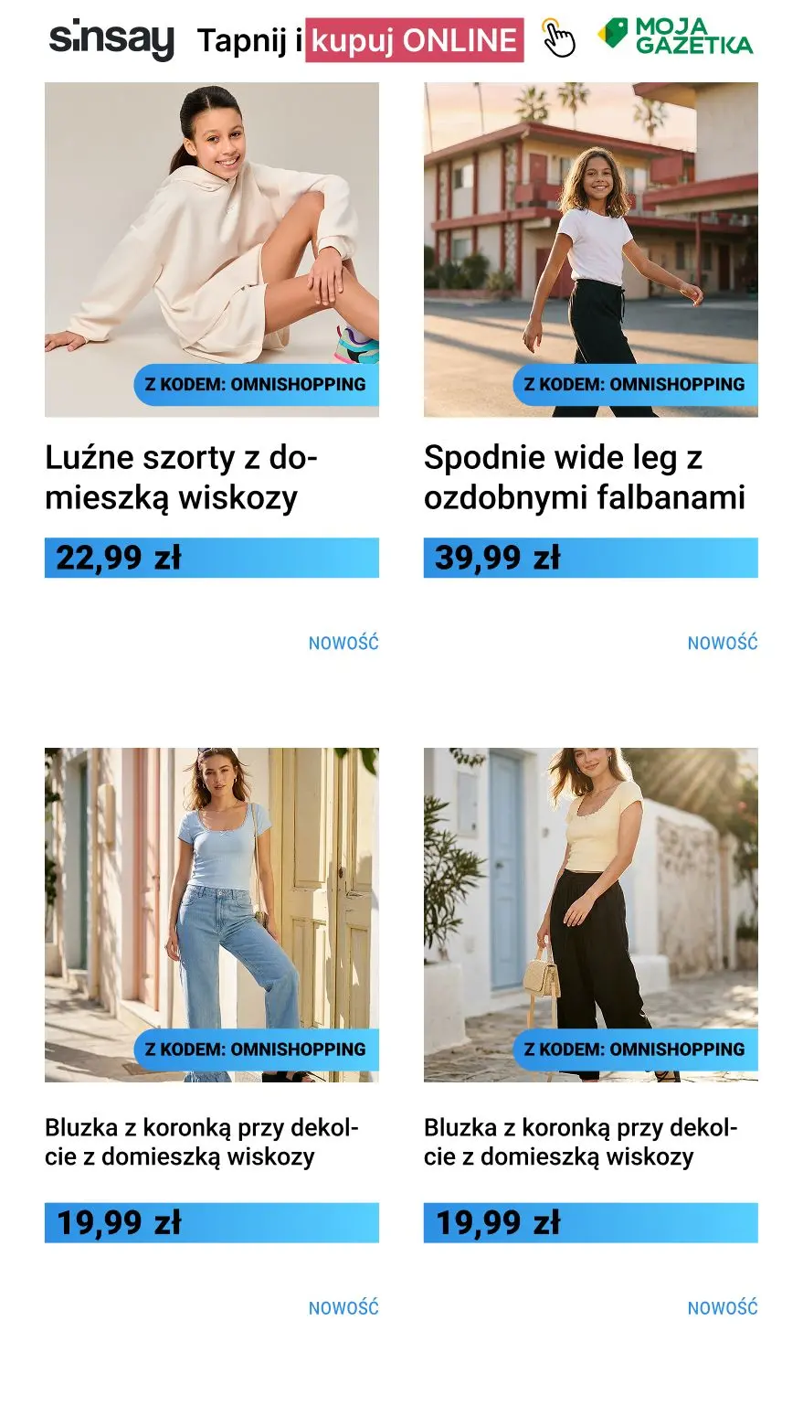 gazetka promocyjna Sinsay ☀️ -25 PLN przy zakupach za min. 150 PLN - Strona 9