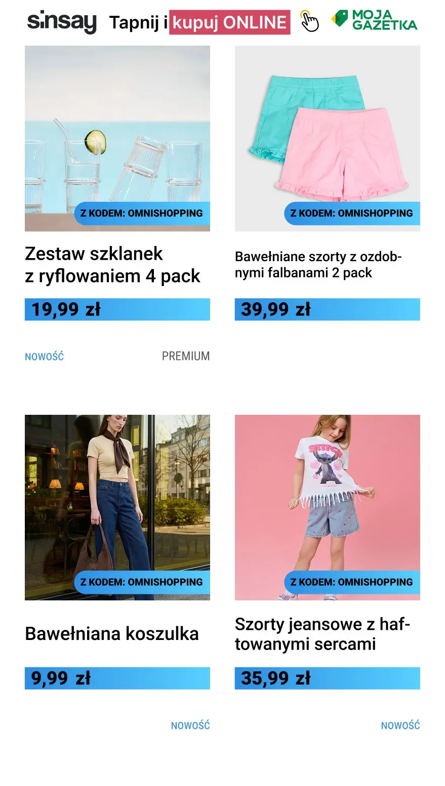 gazetka promocyjna Sinsay ☀️ -25 PLN przy zakupach za min. 150 PLN - Strona 10