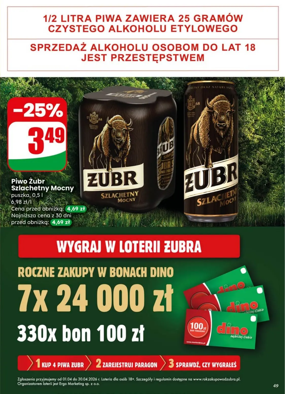 gazetka promocyjna dino Najbliżej Ciebie - Strona 49