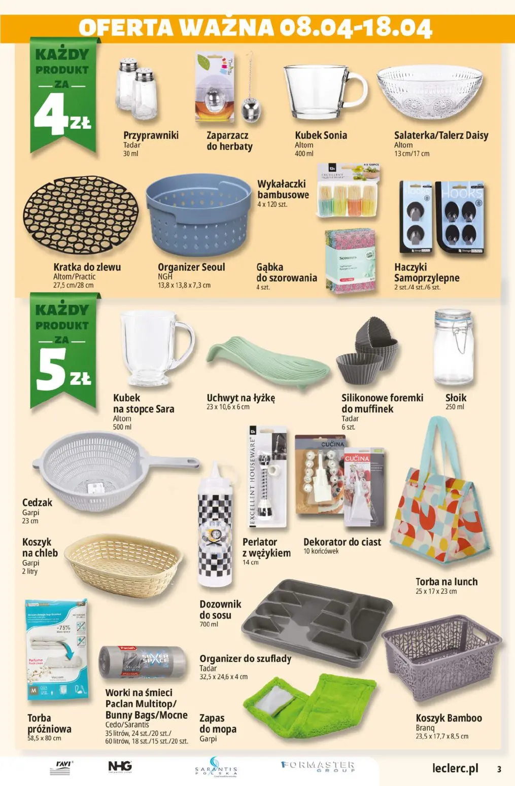 gazetka promocyjna E.Leclerc Katalog wiosenny - Strona 3