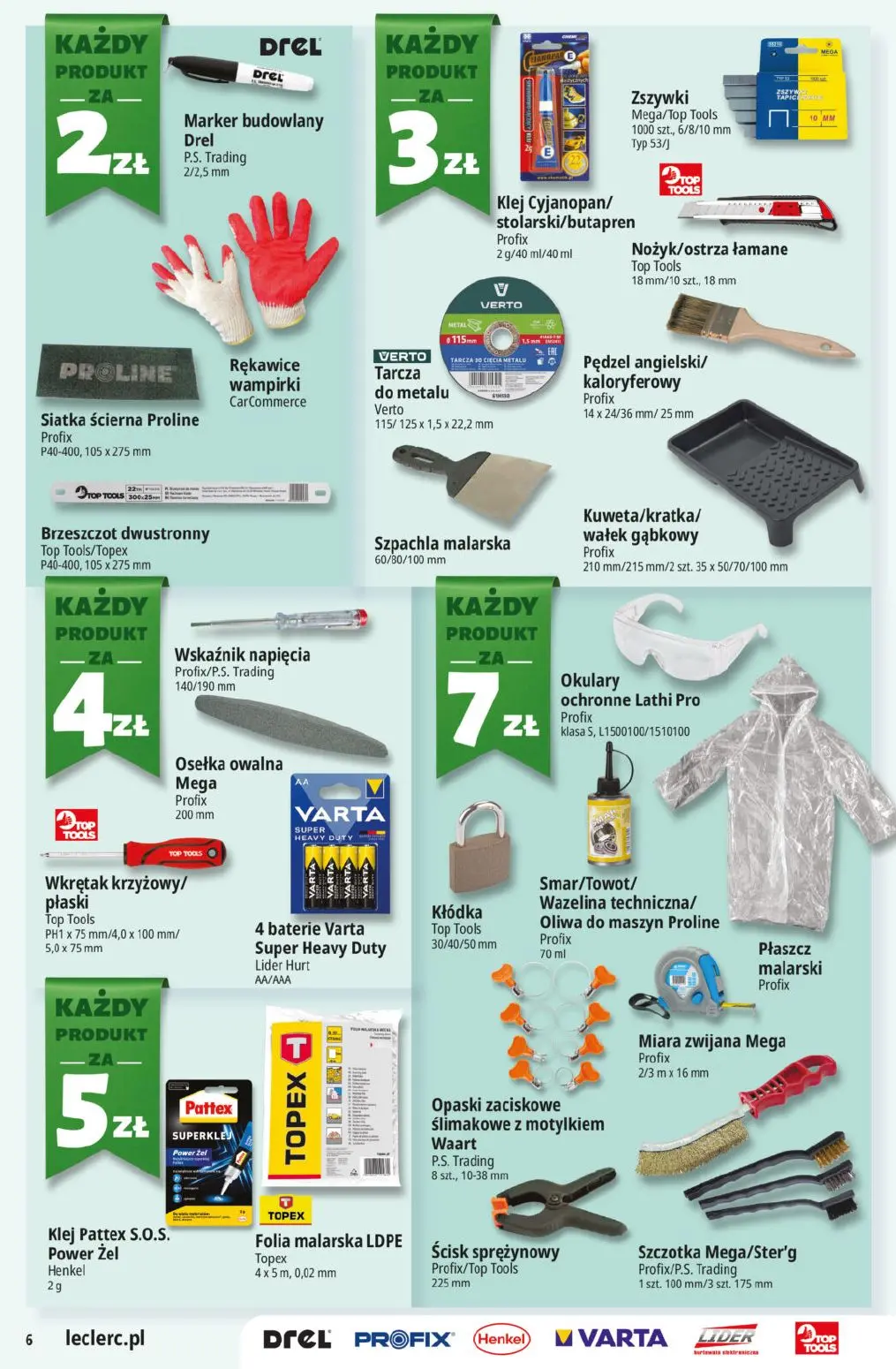 gazetka promocyjna E.Leclerc Katalog wiosenny - Strona 6