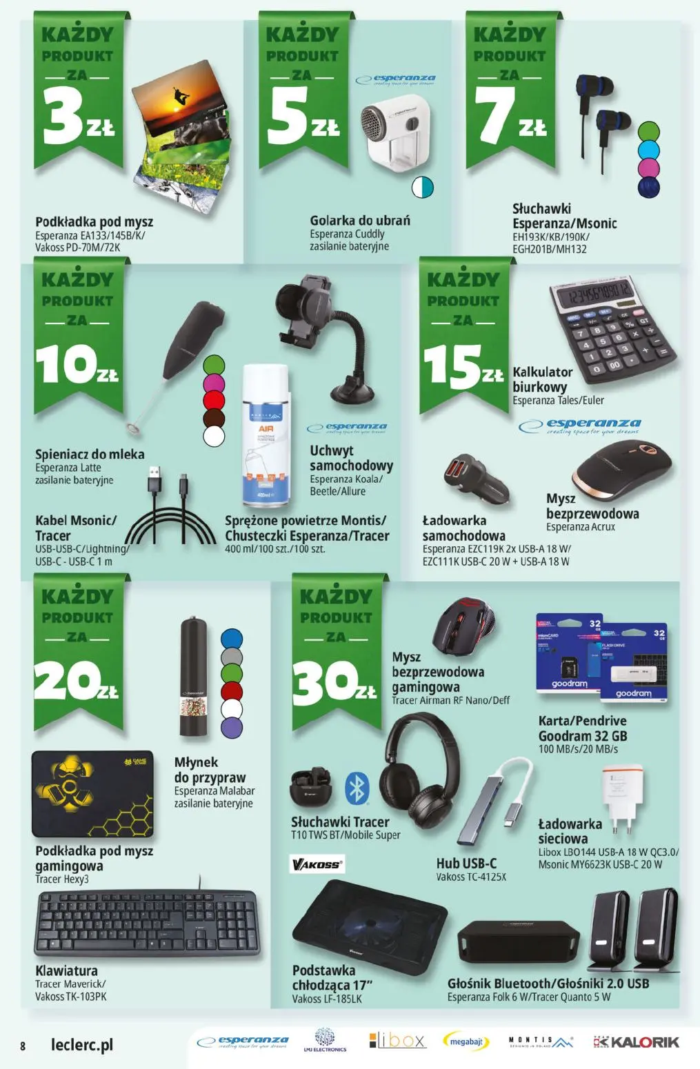 gazetka promocyjna E.Leclerc Katalog wiosenny - Strona 8