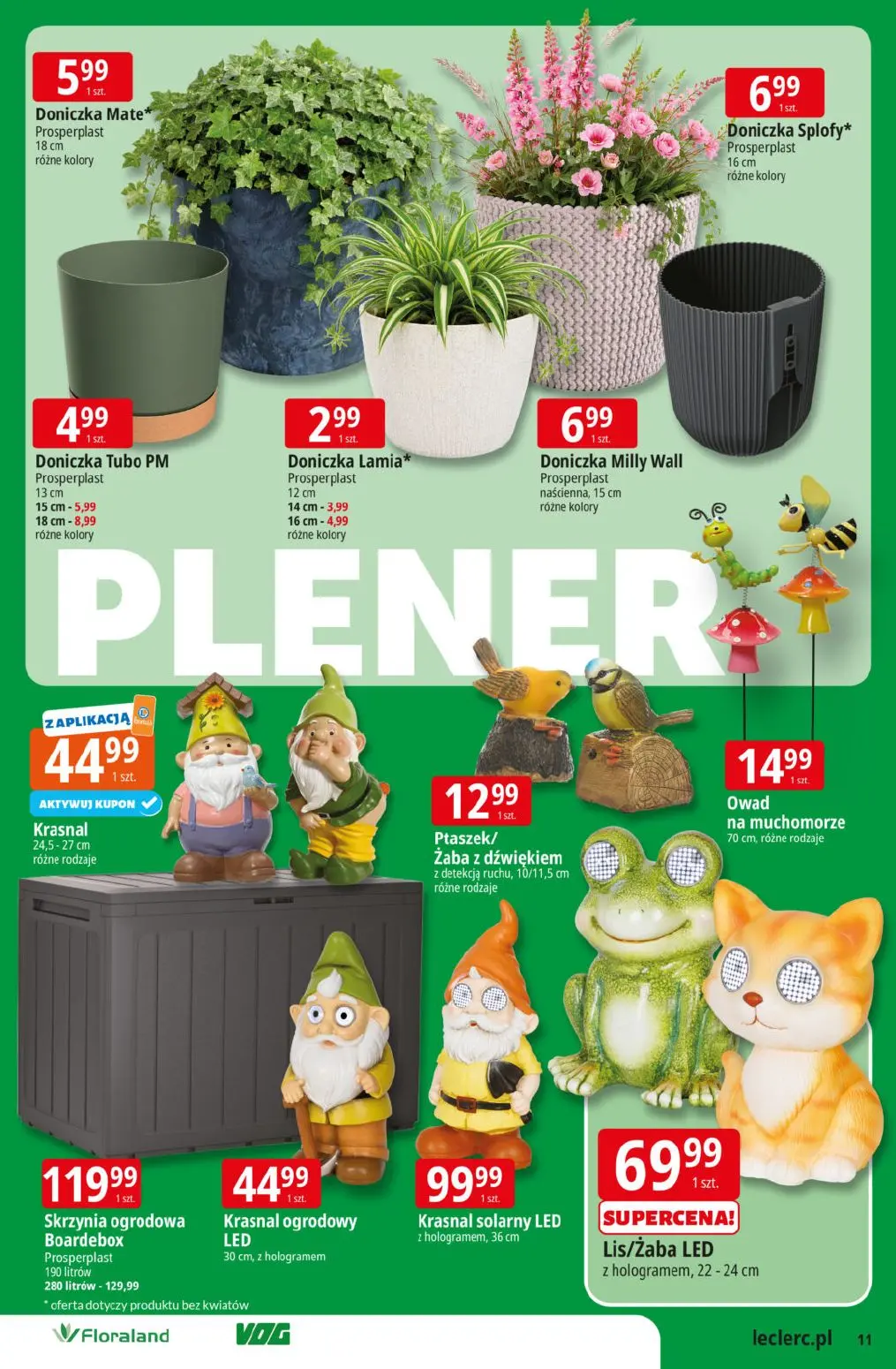 gazetka promocyjna E.Leclerc Katalog wiosenny - Strona 11