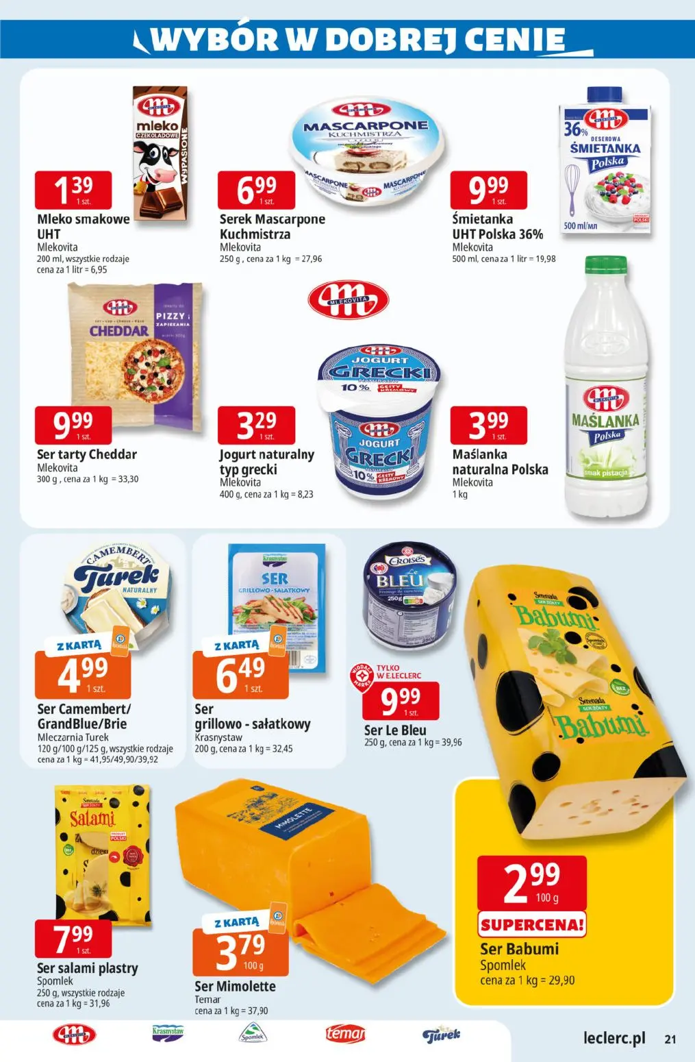 gazetka promocyjna E.Leclerc Katalog wiosenny - Strona 21