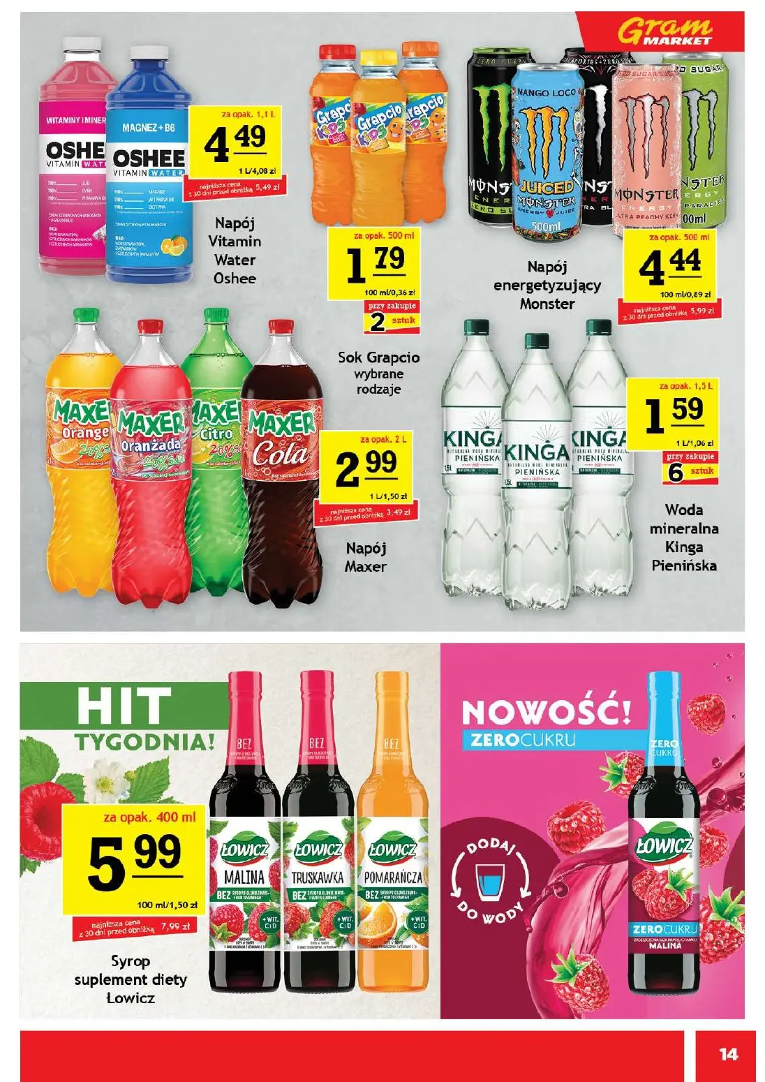 gazetka promocyjna Gram Market  - Strona 14