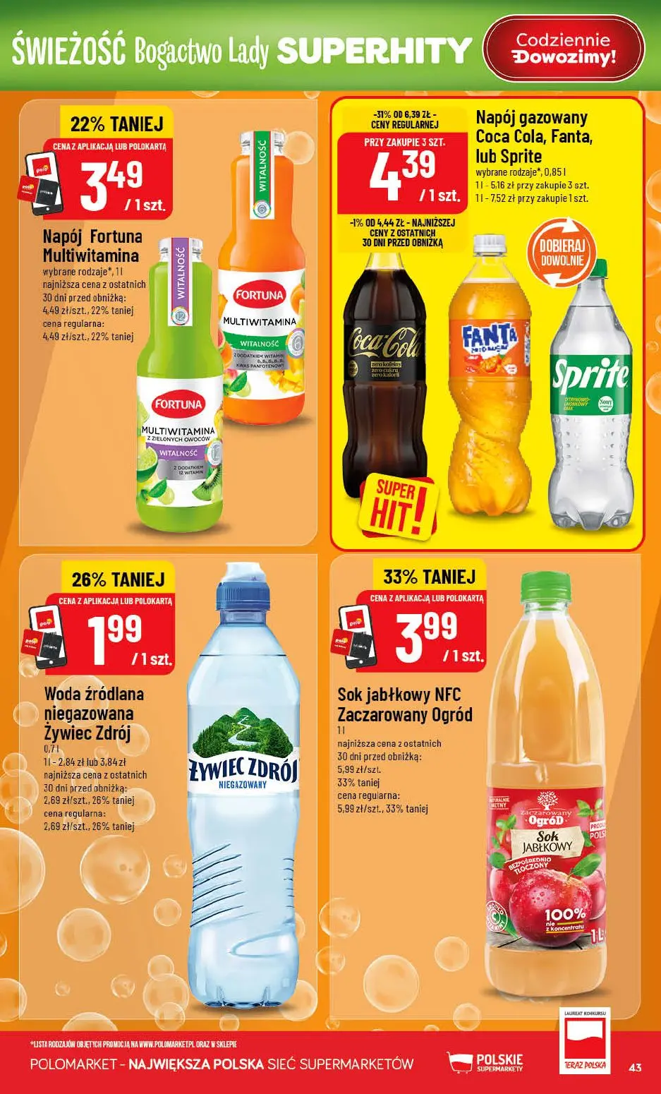 gazetka promocyjna POLOmarket Ekstra promki - Strona 43