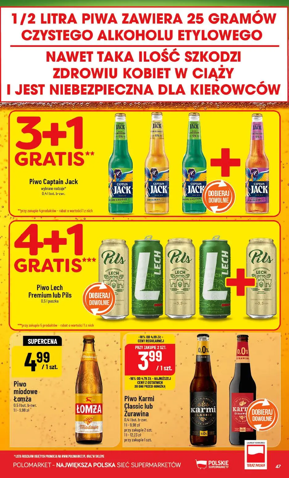 gazetka promocyjna POLOmarket Ekstra promki - Strona 47