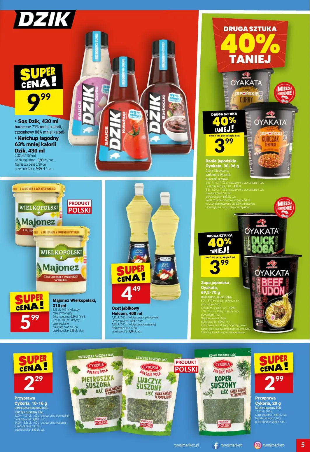 gazetka promocyjna Twój Market  - Strona 5