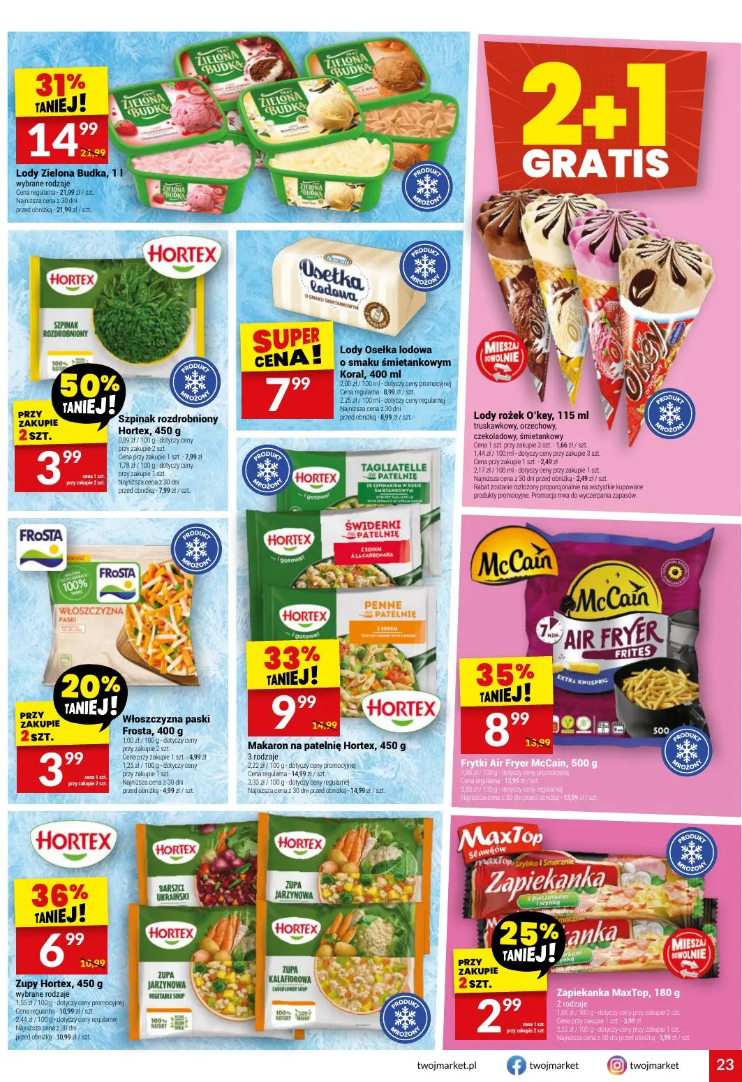 gazetka promocyjna Twój Market  - Strona 23