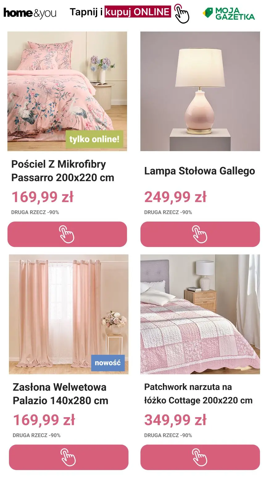 gazetka promocyjna home&you Druga rzecz -90% ! - Strona 11