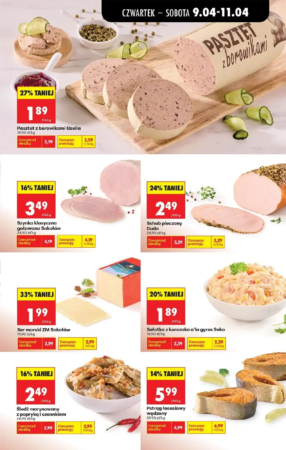 gazetka promocyjna Biedronka Od czwartku - lada tradycyjna - Strona 33