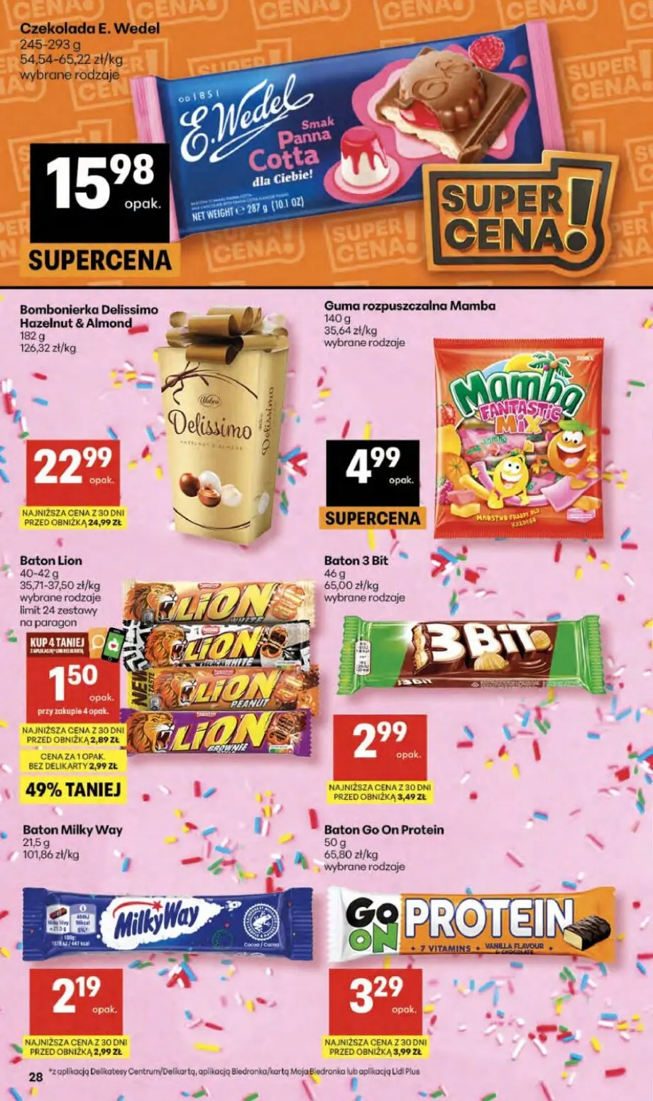 gazetka promocyjna Delikatesy Centrum Od czwartku - Strona 28