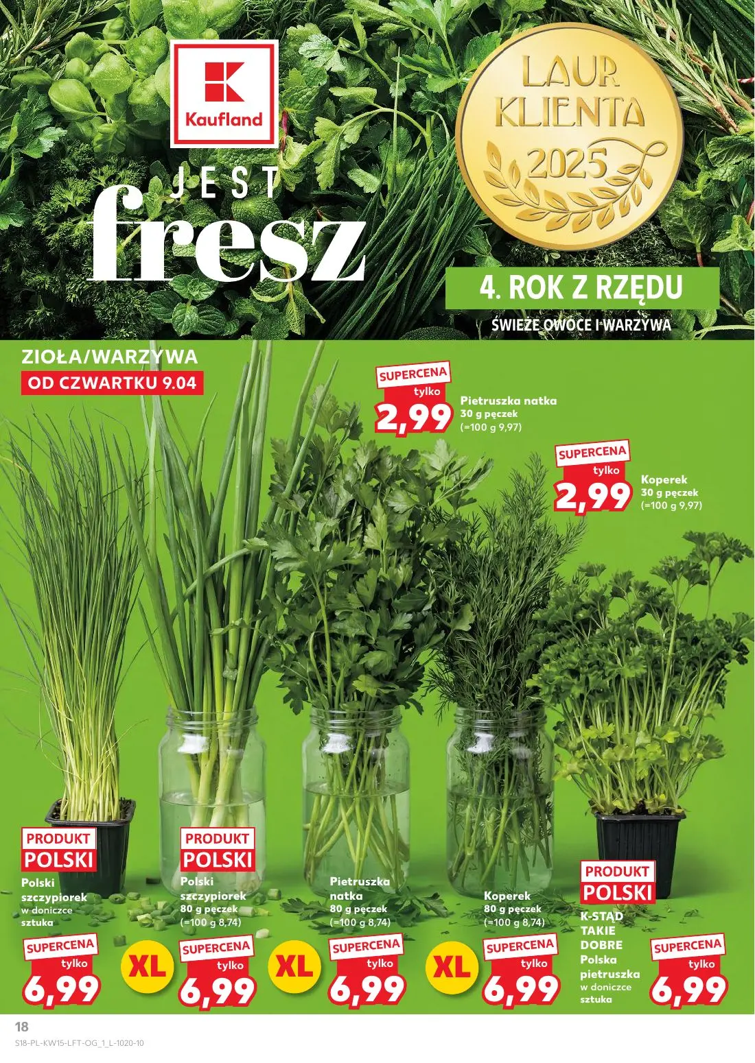 gazetka promocyjna Kaufland Jest fresz - Strona 18