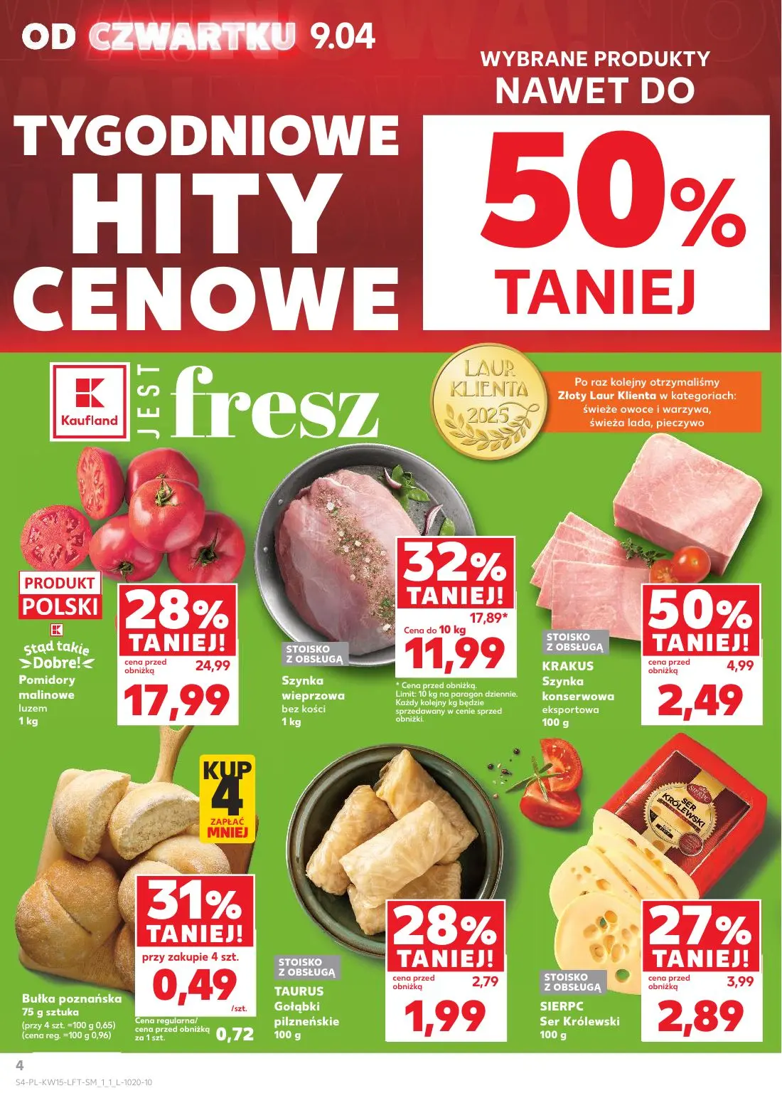 gazetka promocyjna Kaufland Jest fresz - Strona 4