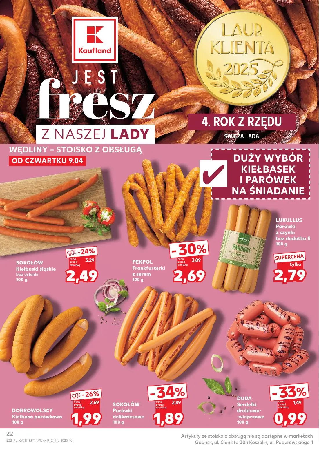gazetka promocyjna Kaufland Jest fresz - Strona 22