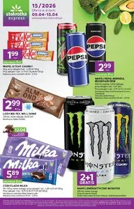 Gazetka promocyjna Stokrotka Express, ważna od 2026-04-09 do 2026-04-15.