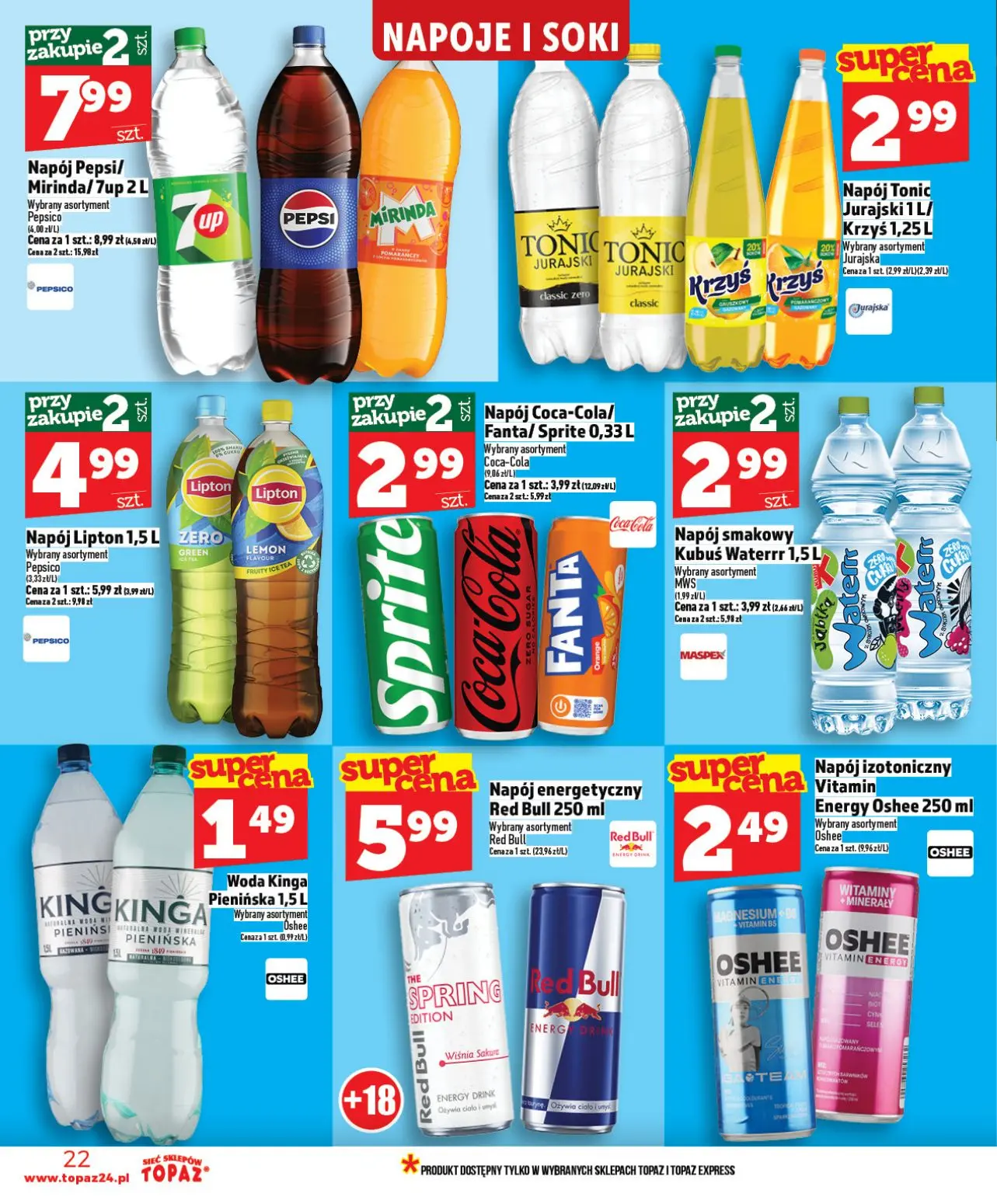 gazetka promocyjna Topaz Ogólna - Strona 22