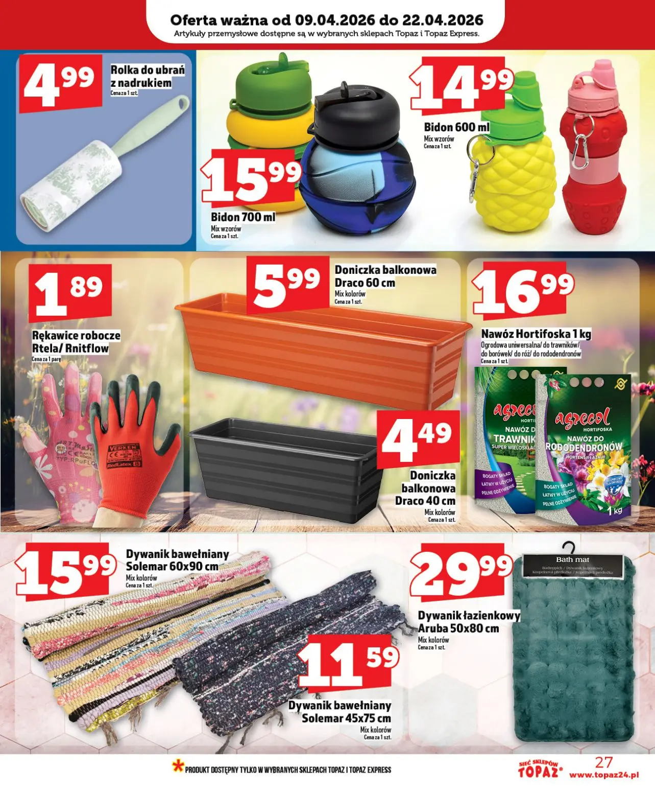 gazetka promocyjna Topaz Ogólna - Strona 27