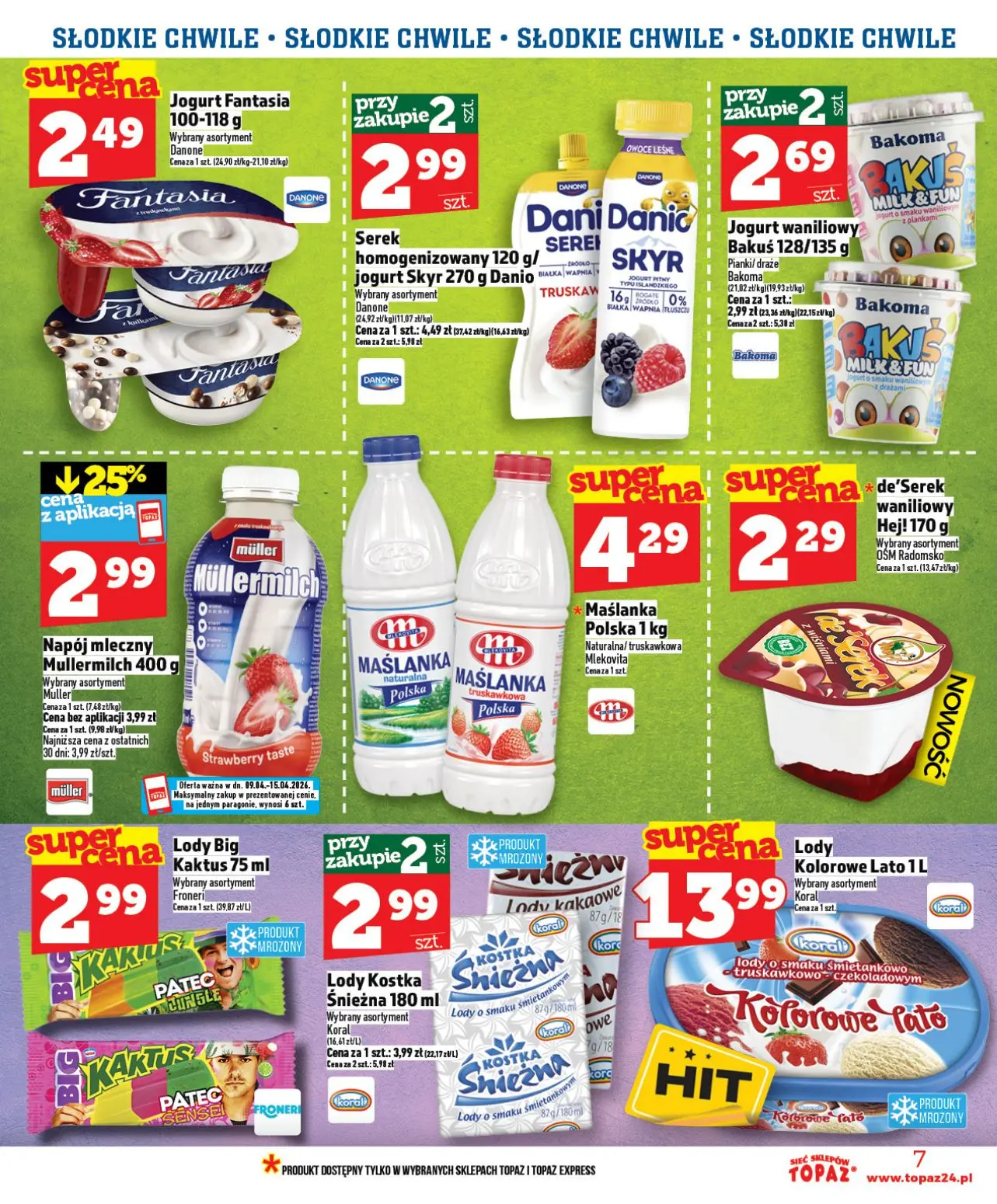 gazetka promocyjna Topaz Ceny małe - Strona 7