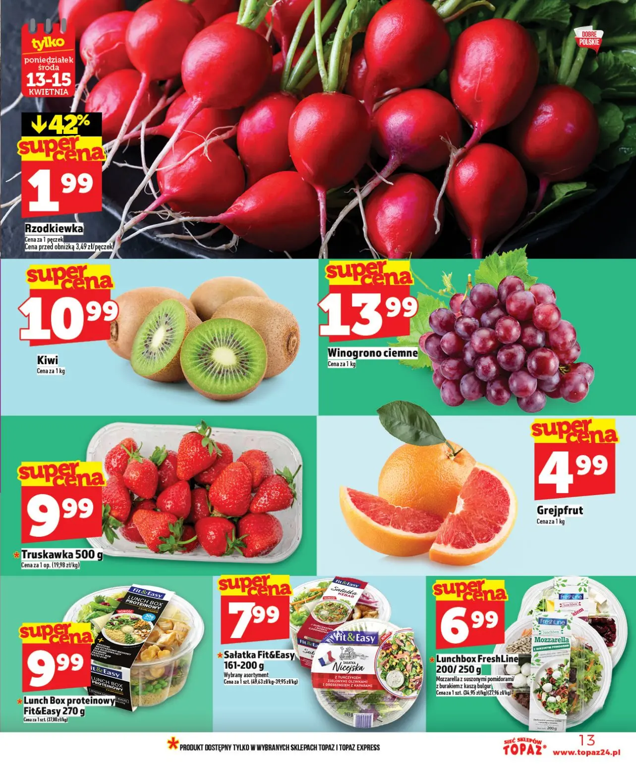 gazetka promocyjna Topaz Ceny małe - Strona 13