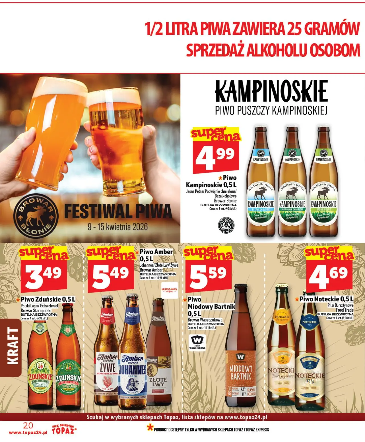 gazetka promocyjna Topaz Ceny małe - Strona 20