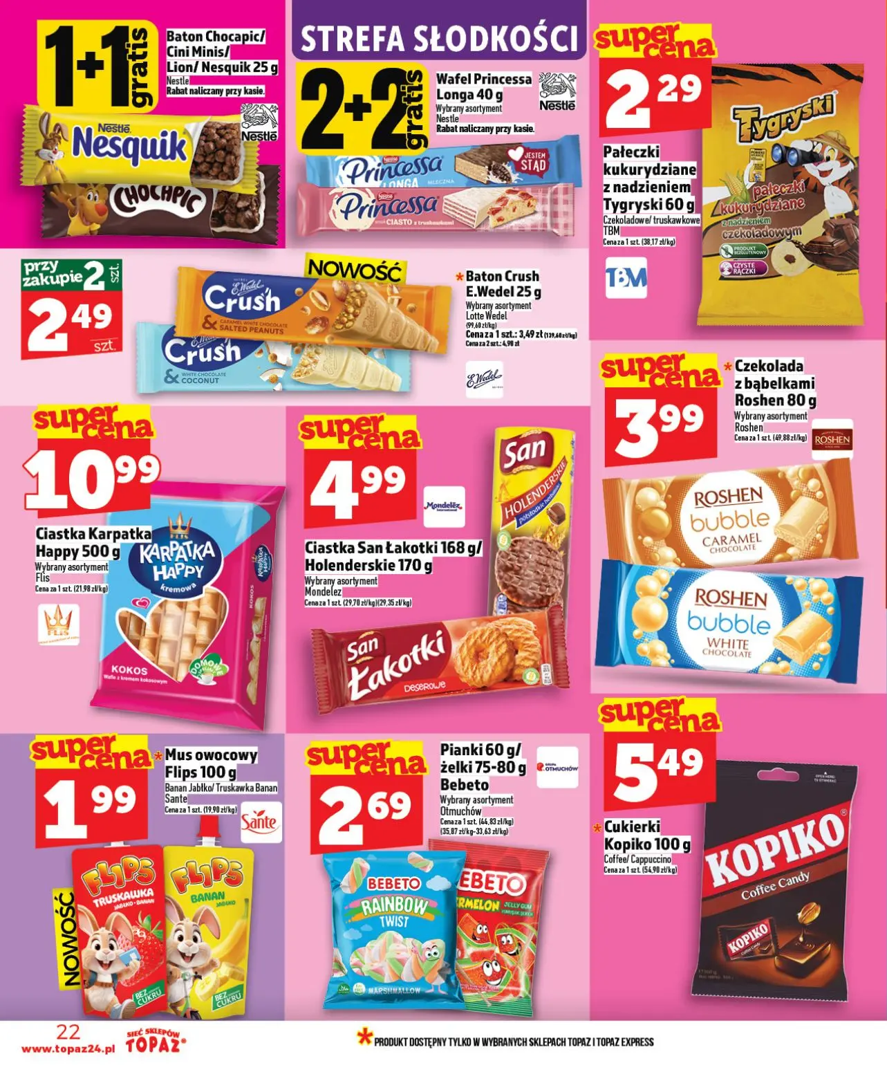 gazetka promocyjna Topaz Ceny małe - Strona 22