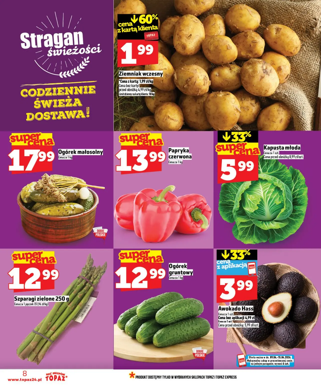 gazetka promocyjna Topaz Warszawa - Strona 8