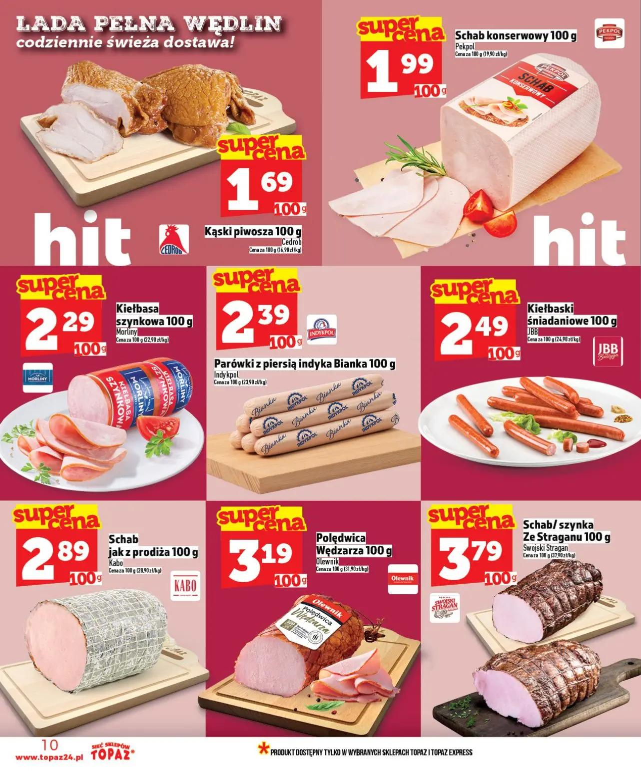 gazetka promocyjna Topaz Warszawa - Strona 10