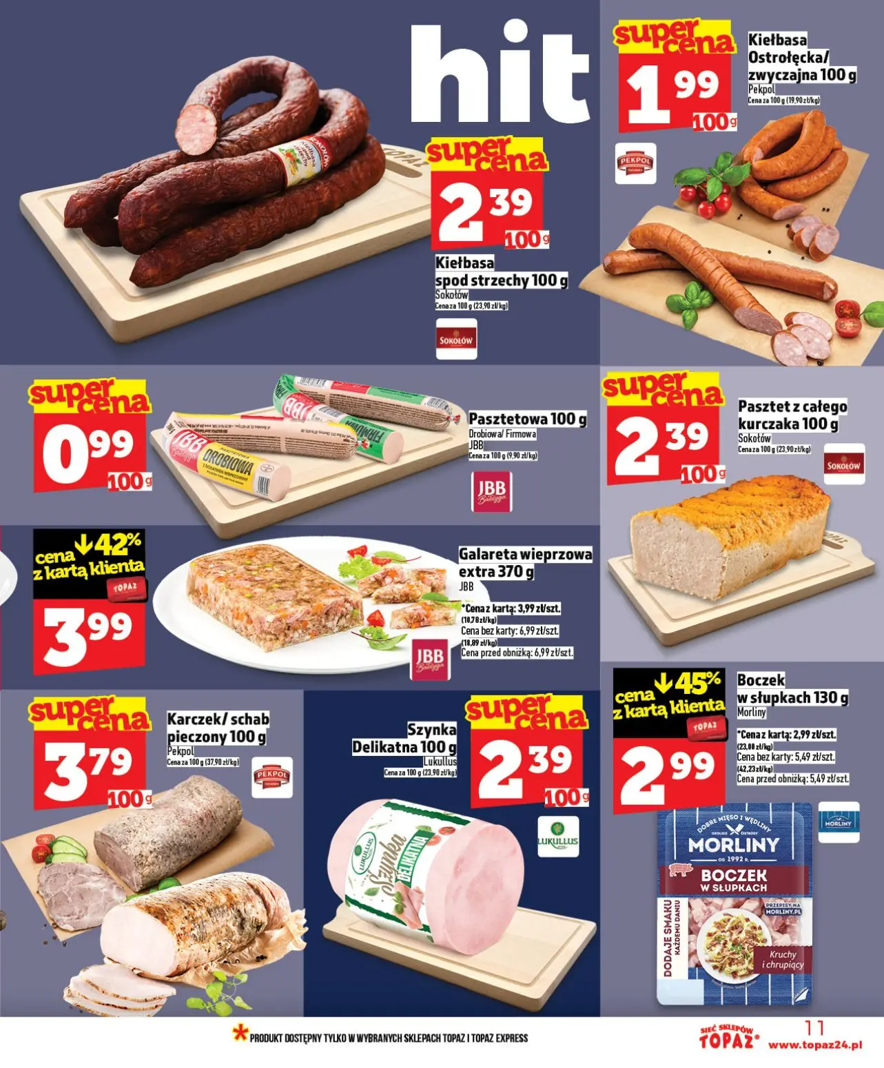 gazetka promocyjna Topaz Warszawa - Strona 11