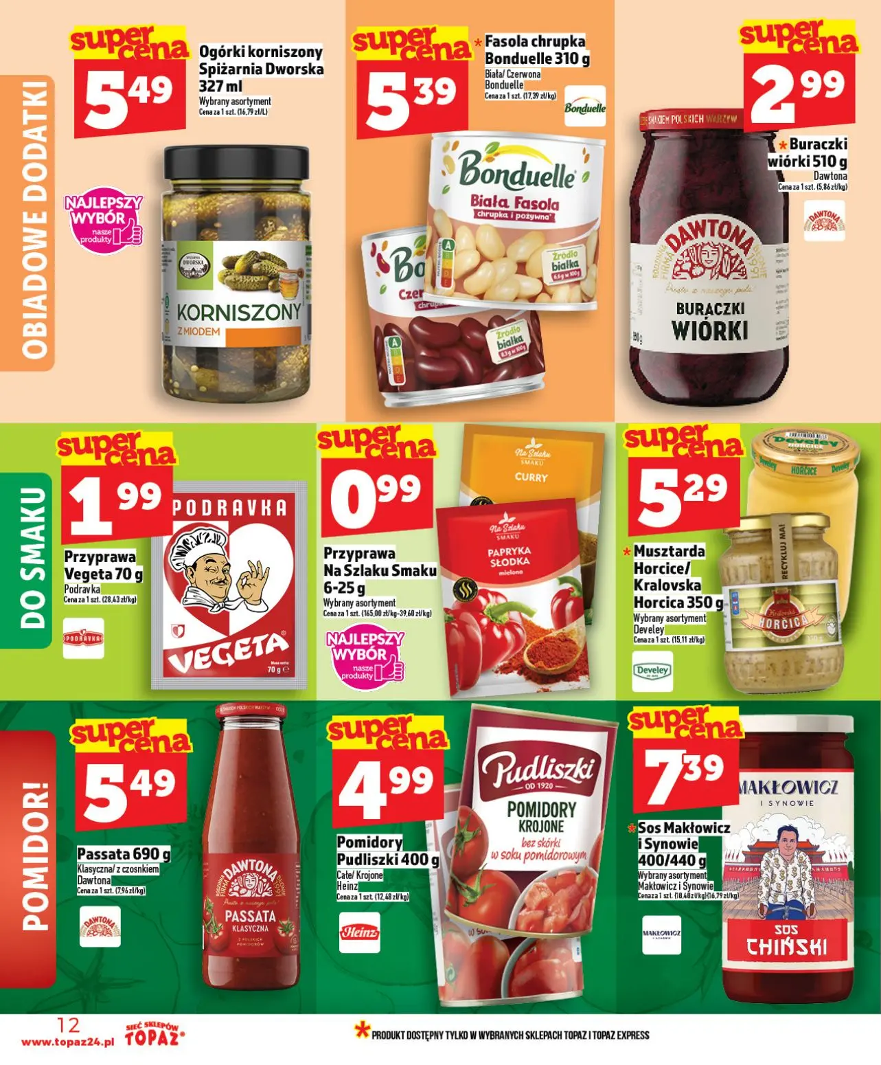 gazetka promocyjna Topaz Warszawa - Strona 12