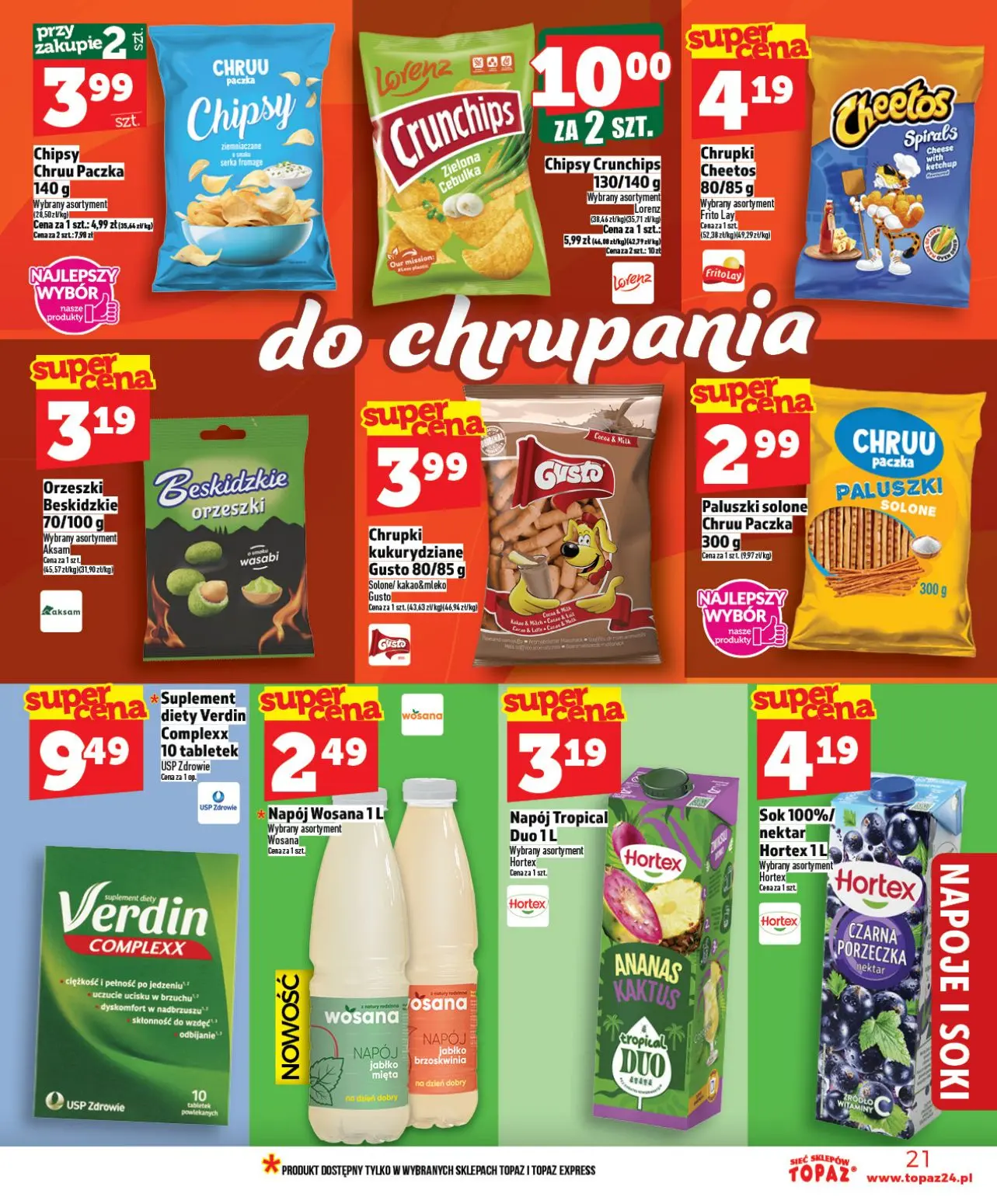 gazetka promocyjna Topaz Warszawa - Strona 21