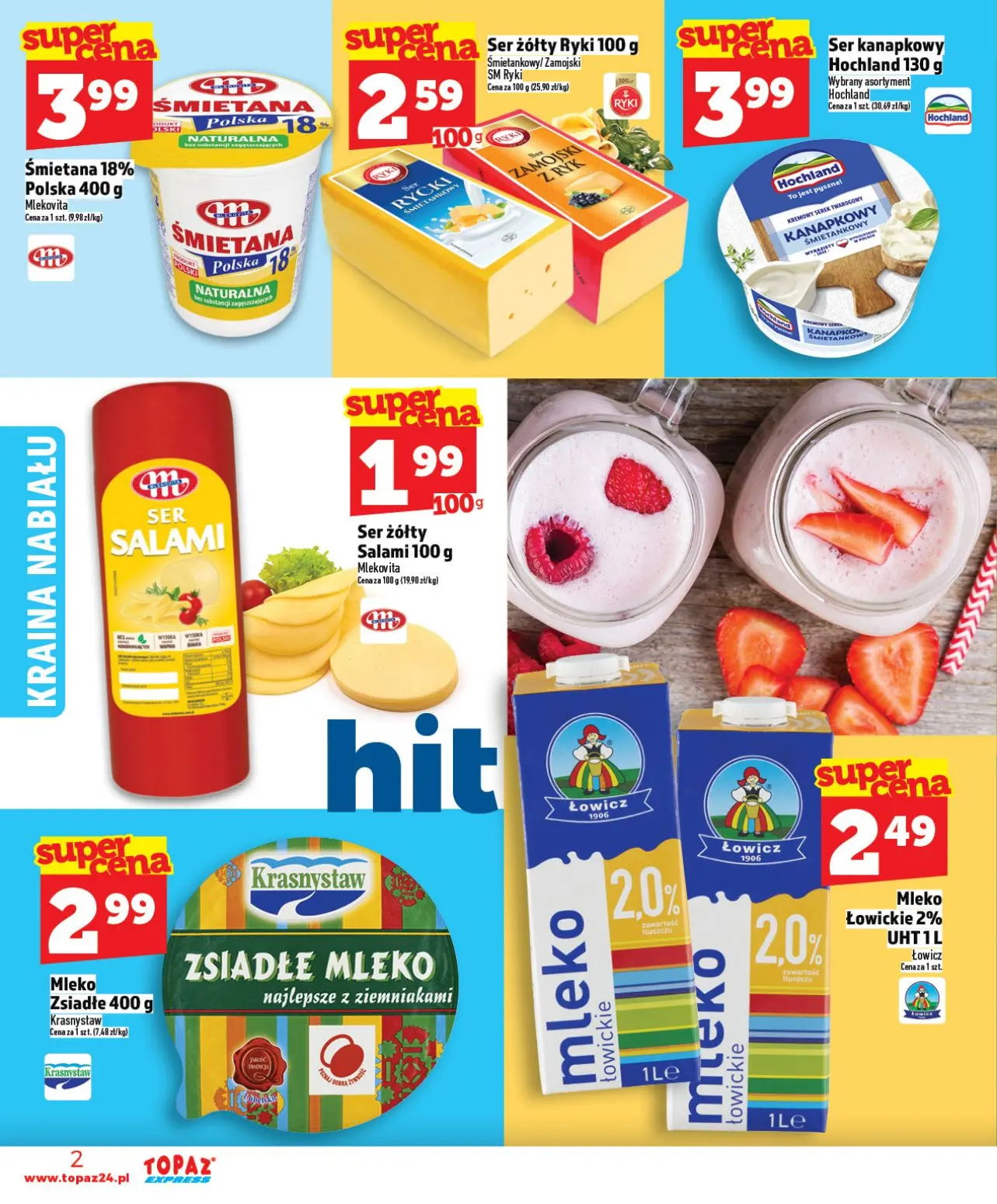 gazetka promocyjna Topaz Express - Strona 2