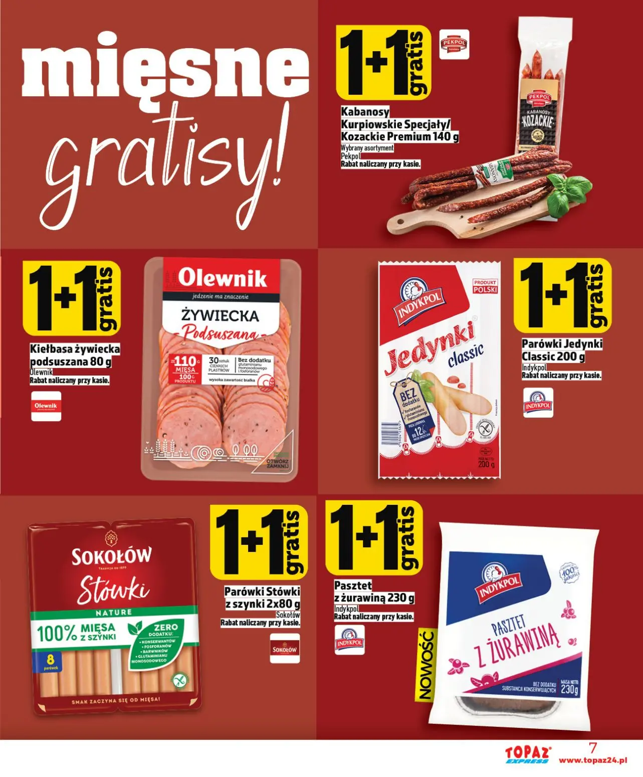 gazetka promocyjna Topaz Express - Strona 7
