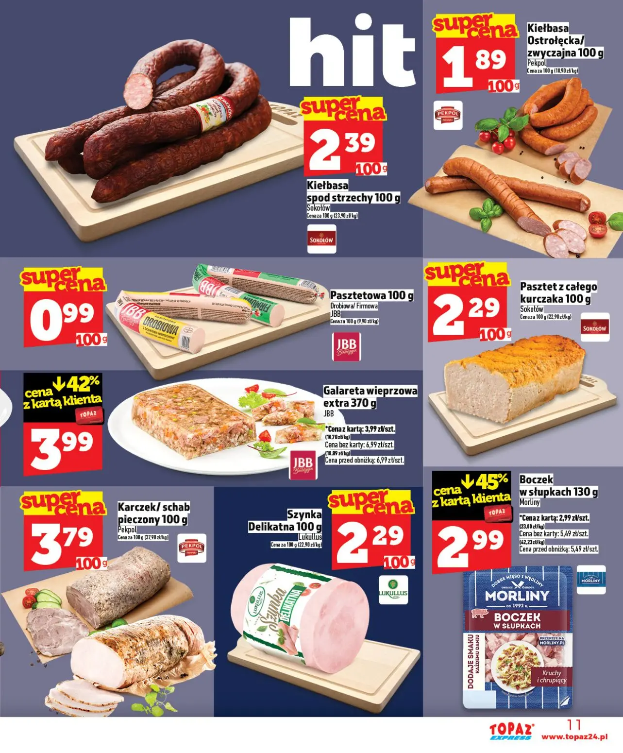 gazetka promocyjna Topaz Express - Strona 11