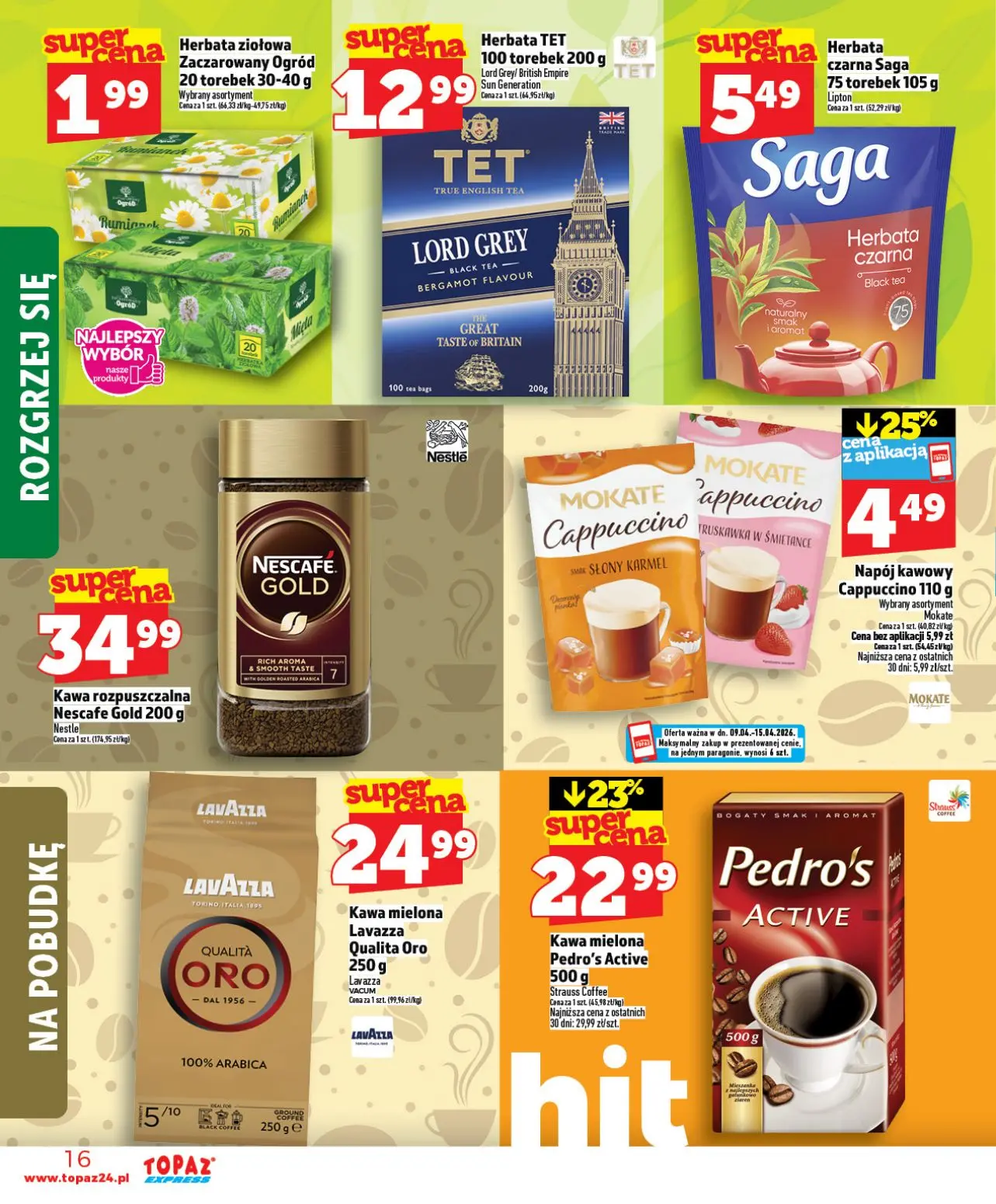 gazetka promocyjna Topaz Express - Strona 16