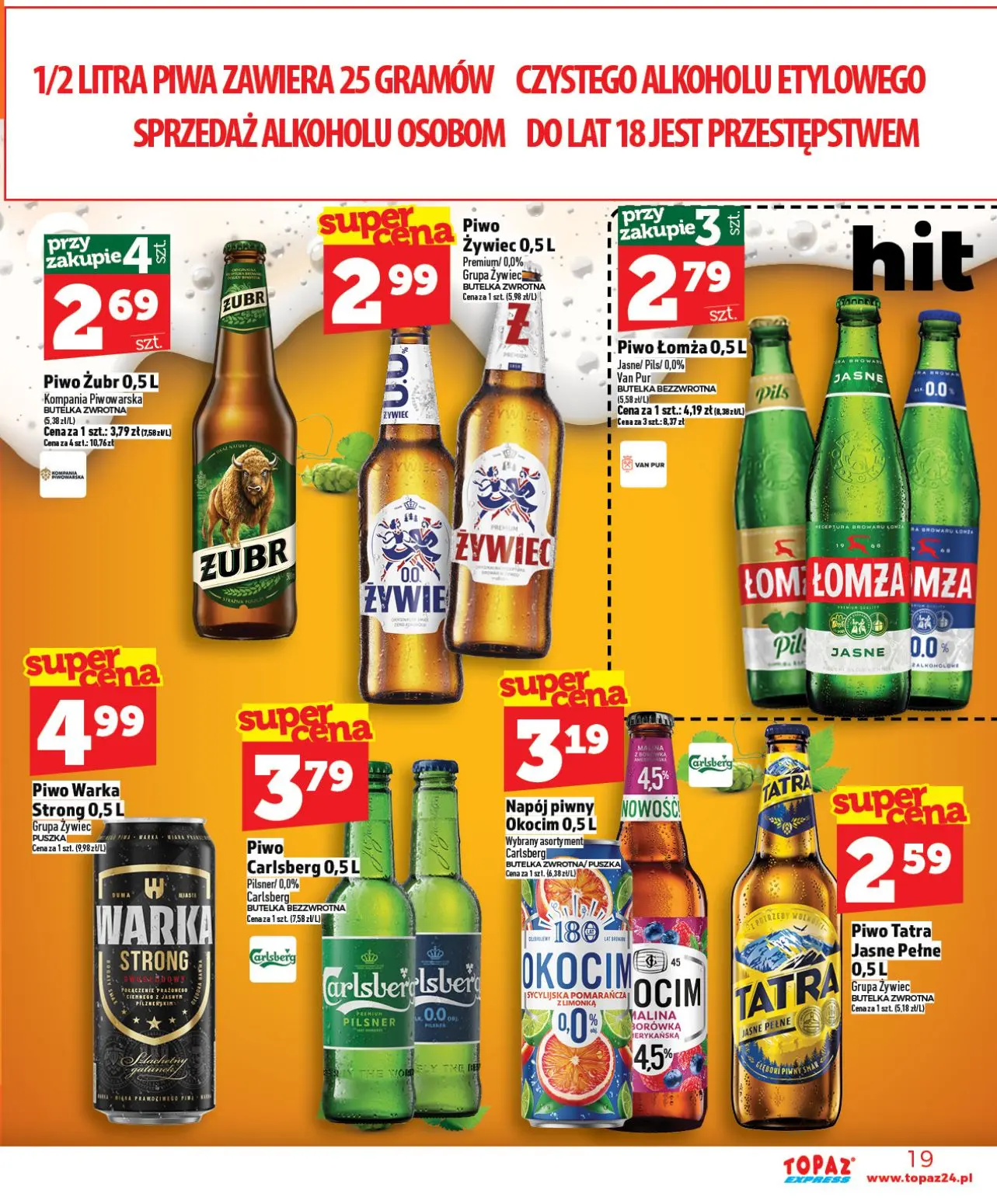gazetka promocyjna Topaz Express - Strona 19