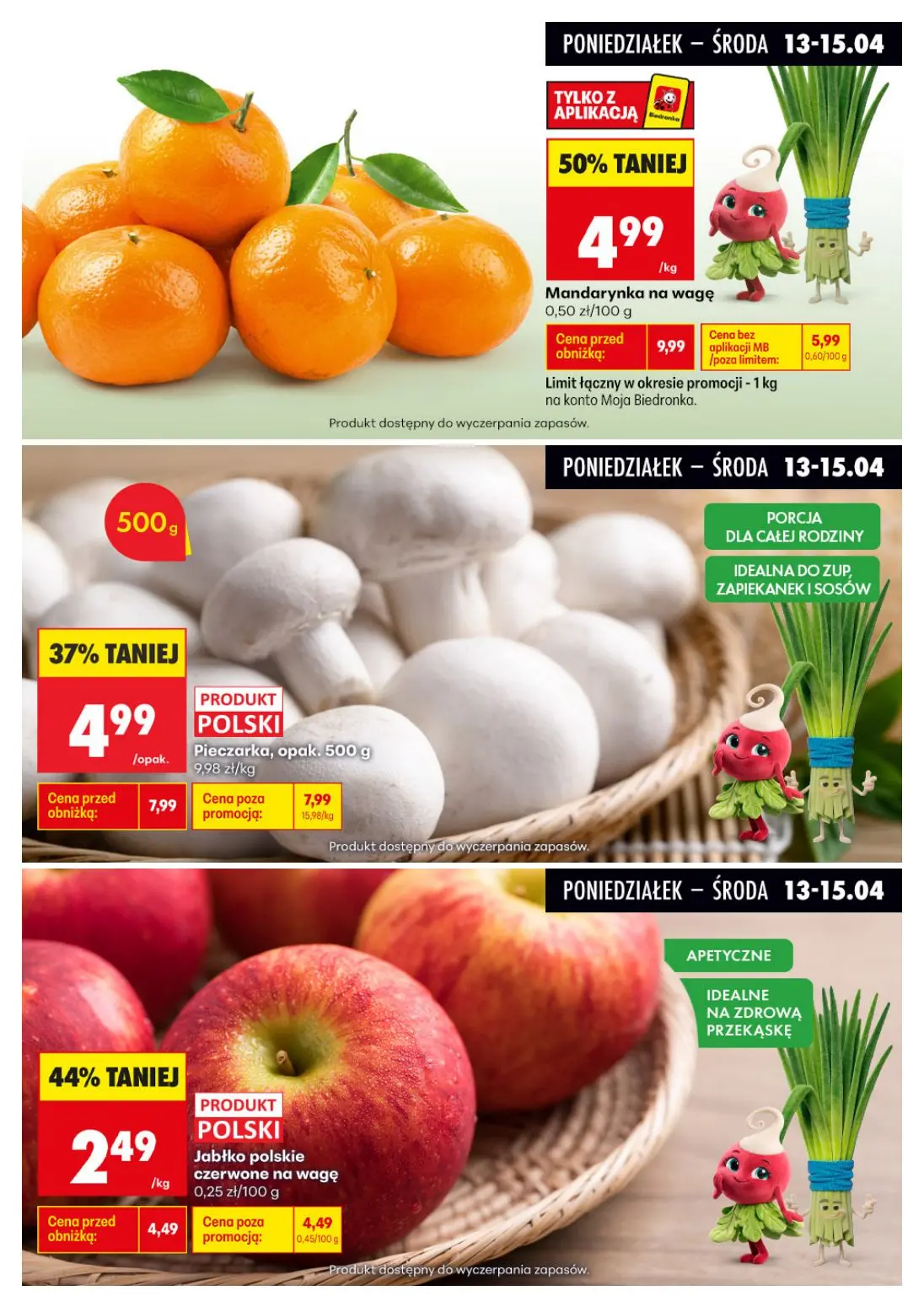 gazetka promocyjna Biedronka Biedronkowe oszczędności - Strona 3