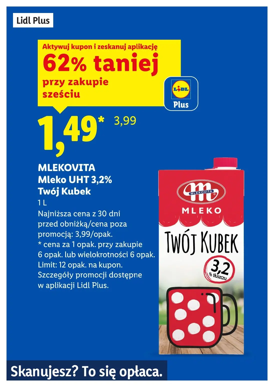 gazetka promocyjna LIDL Lidl plus. Skanujesz - To się opłaca - Strona 6